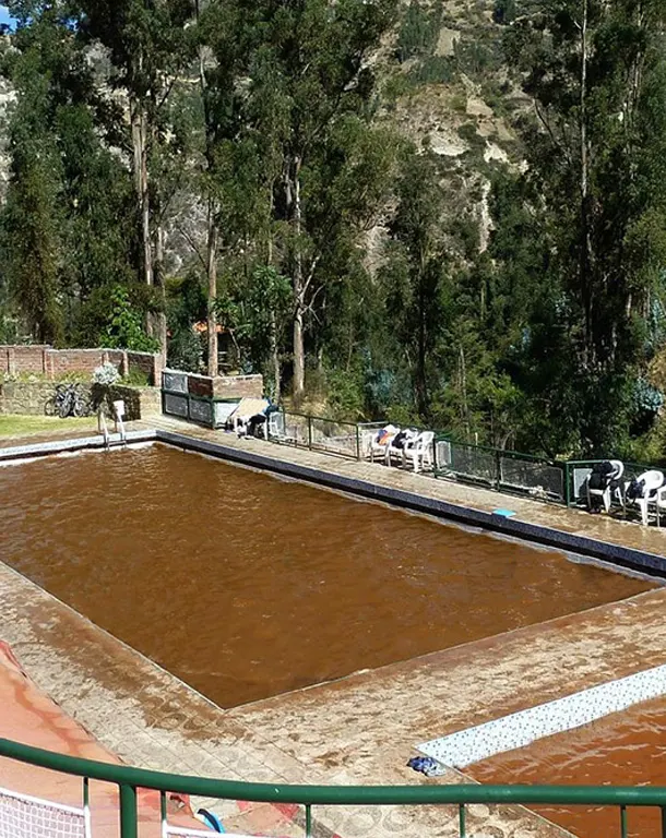 Baños termales de Monterrey durante el día 5 del Tours Privados 5 días 4 noches en Huaraz