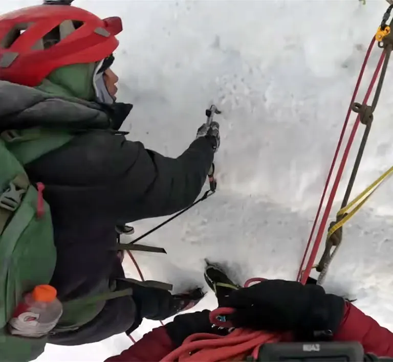 nevado alpamayo escalada huaraz
